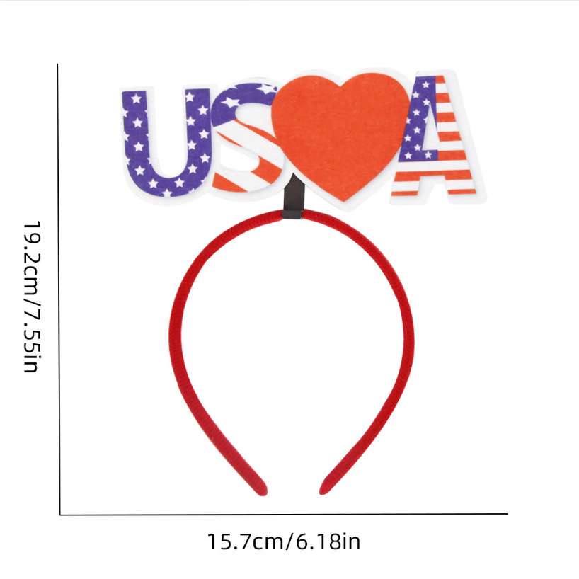 Tela al por mayor nueva diadema del día de la independencia